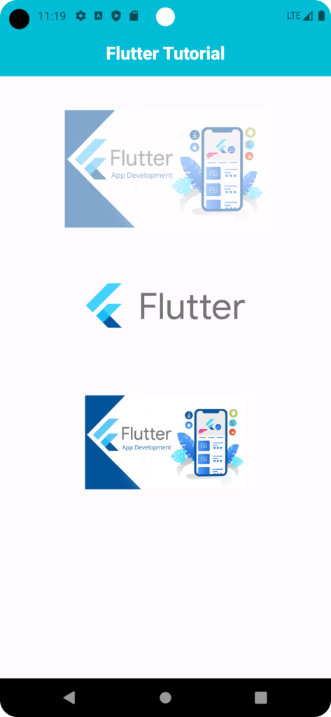 image in flutter